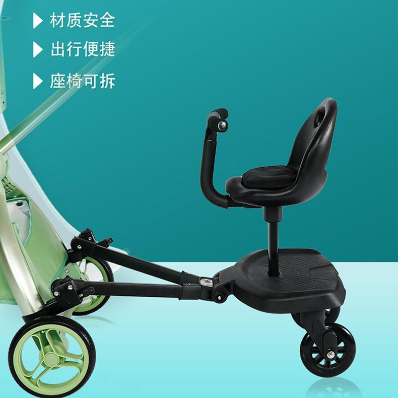 热销辅助踏板车婴儿推车后挂车拖挂车双胞胎车二胎神器拖车