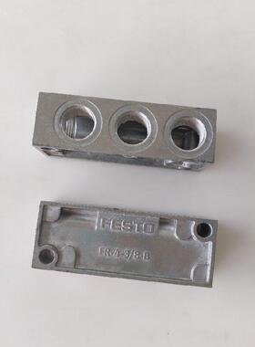 FR-4-3/8-B货号6703现货原装FESTO费斯托分气块一进三出