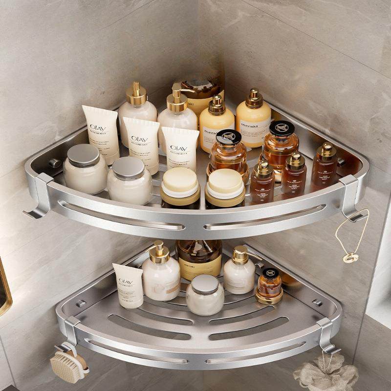 浴室卫生间置物架子免打孔厕所洗漱台墙上三角收纳架洗澡壁挂厨房,农用物资,其他肥料,淘宝优惠券,粉丝福利购,淘宝优惠卷