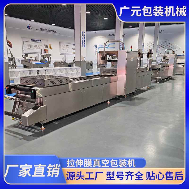青梅果脯枇杷干真空封口机拉伸膜机刺梨干小型拉伸膜真空包装机