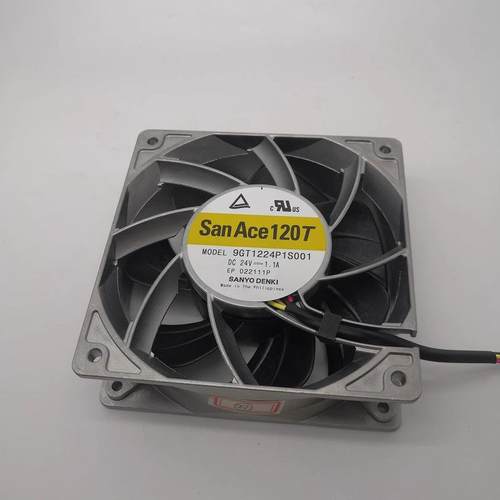 SanAce山洋12038直流9GT1224P1S001高风量耐低高温散热风扇