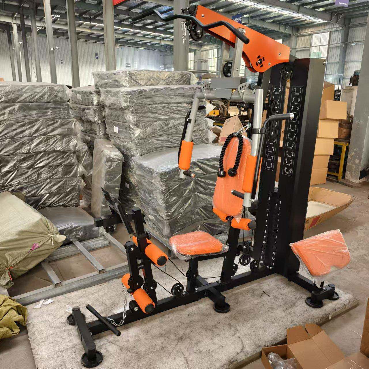 健身器材家用家庭健身房套装室内商用多功能一体综合力量训练器械