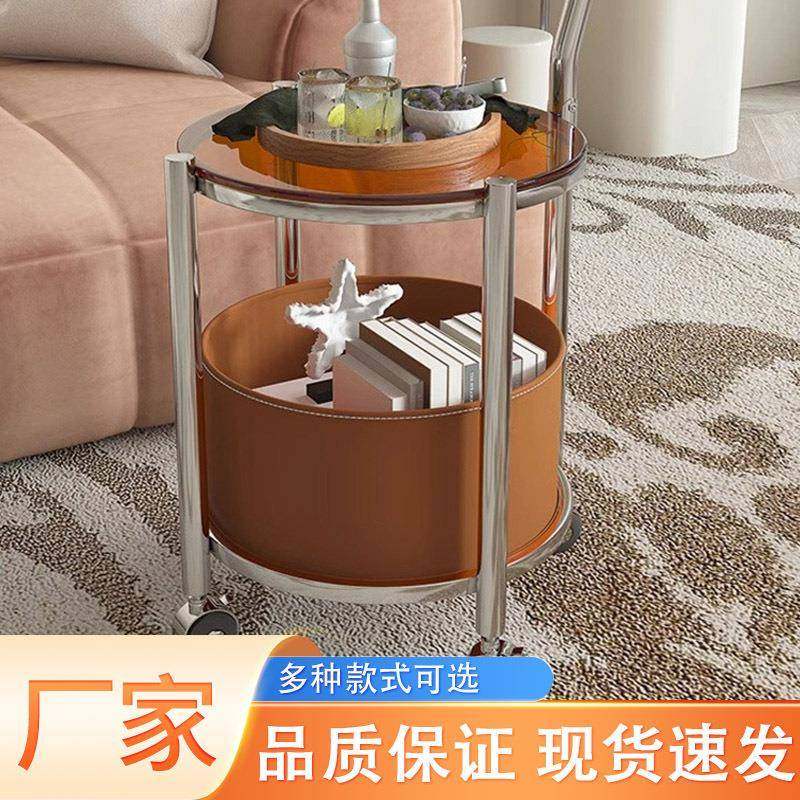家用移动推车小茶几不锈钢收纳推车客厅轻奢茶几阳台卧室床头边几,电子元器件市场,其它元器件,淘宝优惠券,粉丝福利购,淘宝优惠卷