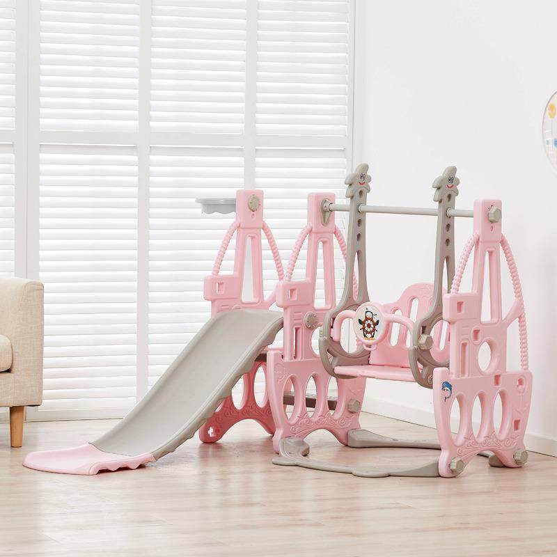 儿童滑滑梯秋千组合室内家用幼儿园宝宝游乐场小型宝宝多功能玩具