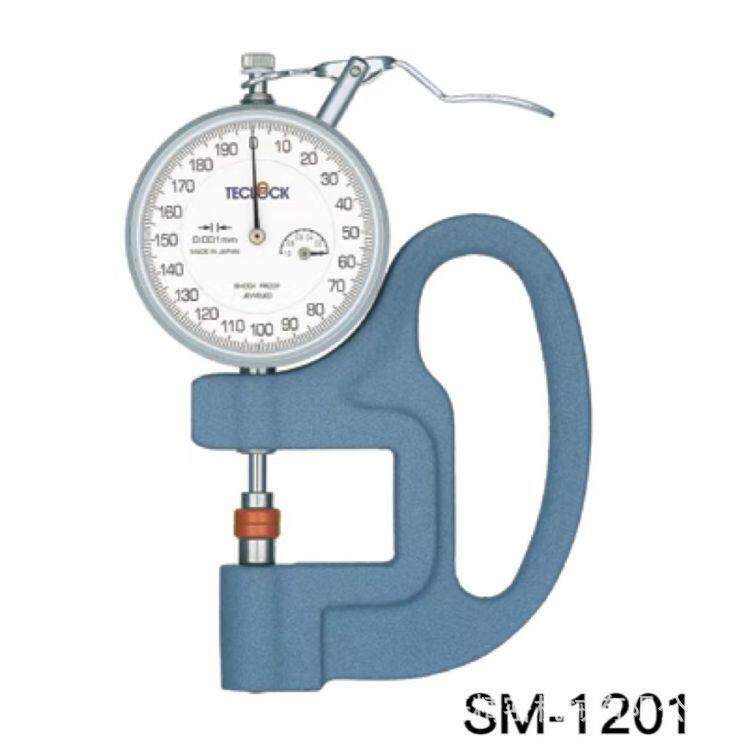 TECLOCK得乐指针测厚规SM-1201系列厚度计