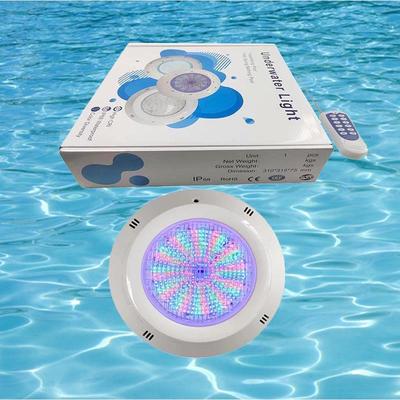 ABS材质AC12V无线射频遥控432珠RGB54W侧壁装泳池灯水底灯