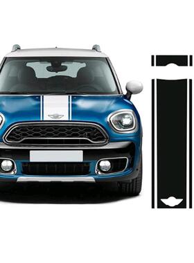 适用于宝马minif60all4侧裙车头车尾贴纸个性改装车贴A233