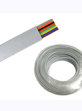 深圳八芯灰色扁平网线纯铜8芯网络延长线200米/卷