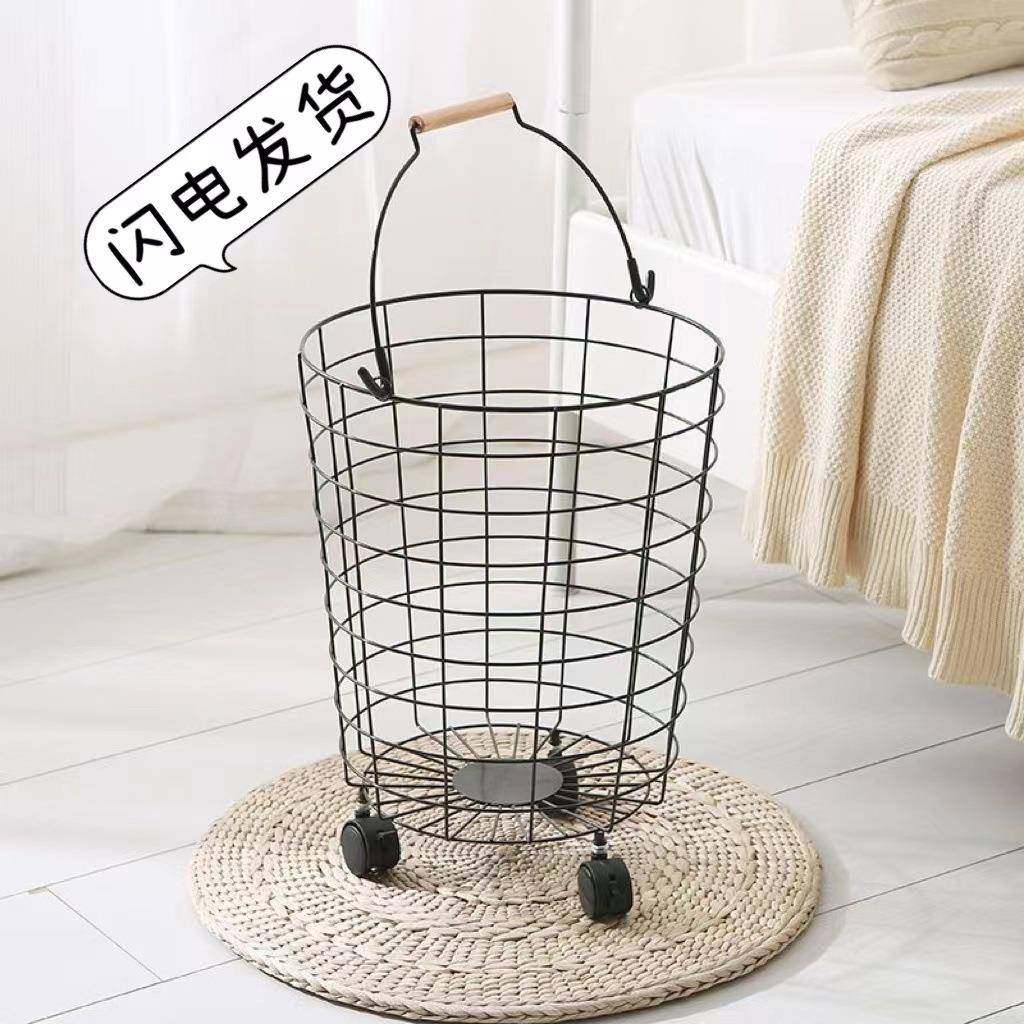 脏衣服收纳筐铁艺脏衣收纳篮家用收纳筐洗衣篮子玩具桶衣服脏衣篓,农机/农具/农膜,其它农用工具,淘宝优惠券,粉丝福利购,淘宝优惠卷