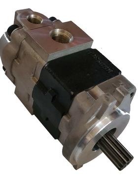 大连叉车13.5-16T液压工作泵齿轮油泵双联泵CBHYA-G28/F3.5