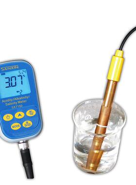 SX7150便携式酸碱浓度计ND800-S电极H2SO4，HCL，HNO3，NaCL三信