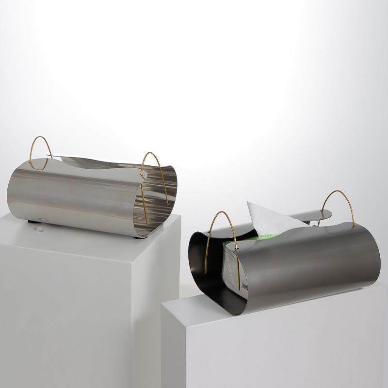 现代轻奢家居样板房装饰摆件创意电镀金属纸巾盒抽纸巾盒餐巾纸盒,收纳整理,烫衣板及配件,淘宝优惠券,粉丝福利购,淘宝优惠卷