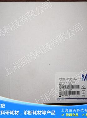 默克密理博Millipore142mm聚碳酸酯膜0.8um孔径Isopore表面滤膜