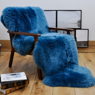 裘朴 羊毛沙发垫欧式轻奢ins风冬季沙发坐垫红木椅垫撸猫感飘窗垫