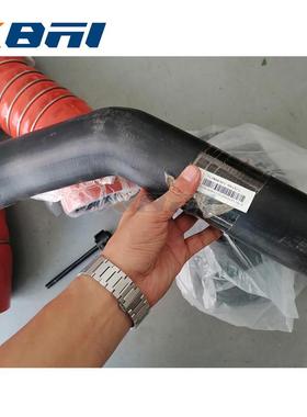 中国重汽豪沃TX7汕德卡C7H散热器进水胶管712W96301-0015