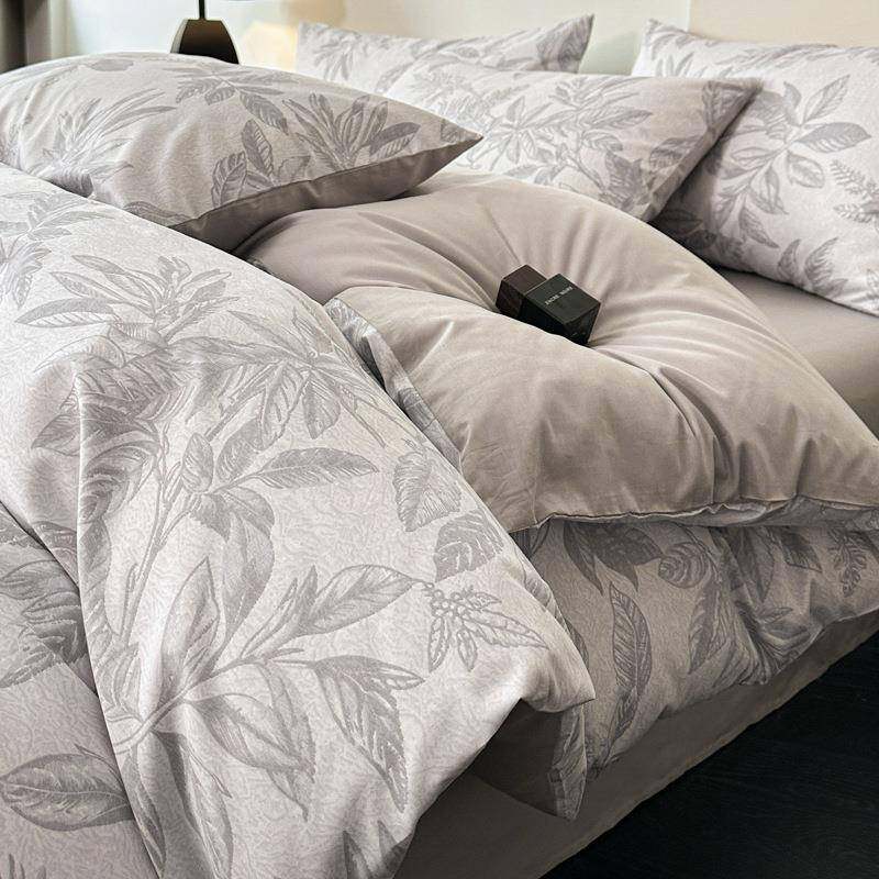 轻奢纯棉床上四件套100全棉简约床品床笠被套床单三件套非双层纱,农用物资,其他肥料,淘宝优惠券,粉丝福利购,淘宝优惠卷