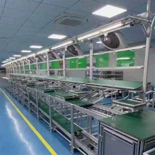 简易组装线圆管生产线精益管装配线拼装输送线提升移栽机工作台