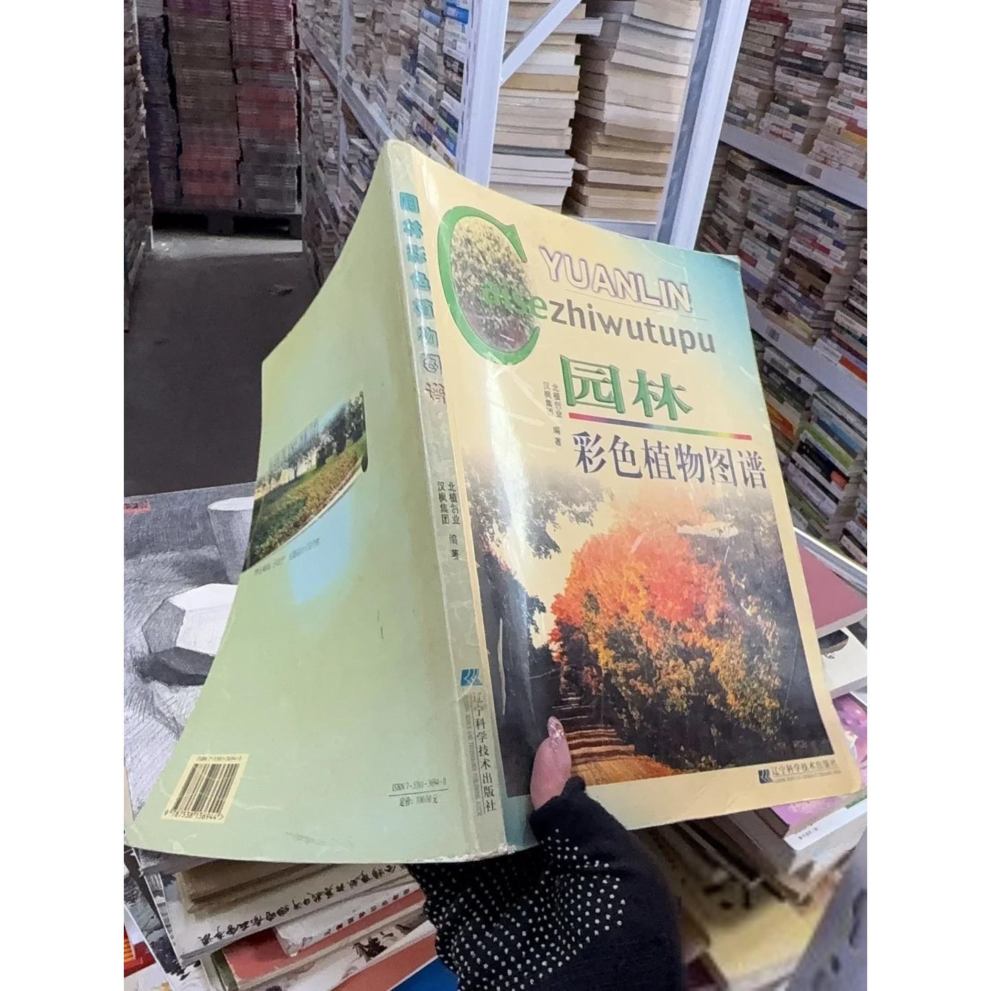 正版二手实拍园林彩色植物图谱朱仁元；徐霞9787538136944辽宁科学技术出版社 - 实物图