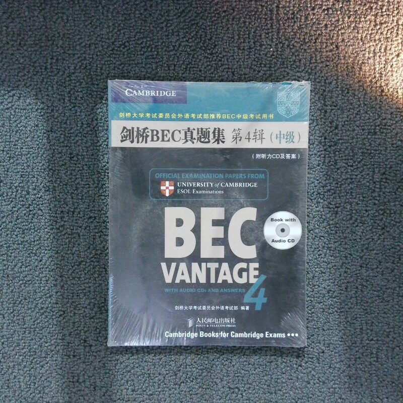 二手实拍剑桥BEC真题集第4辑中级(英)剑桥大学委员会外语部9787115212726人民邮电出版社图片