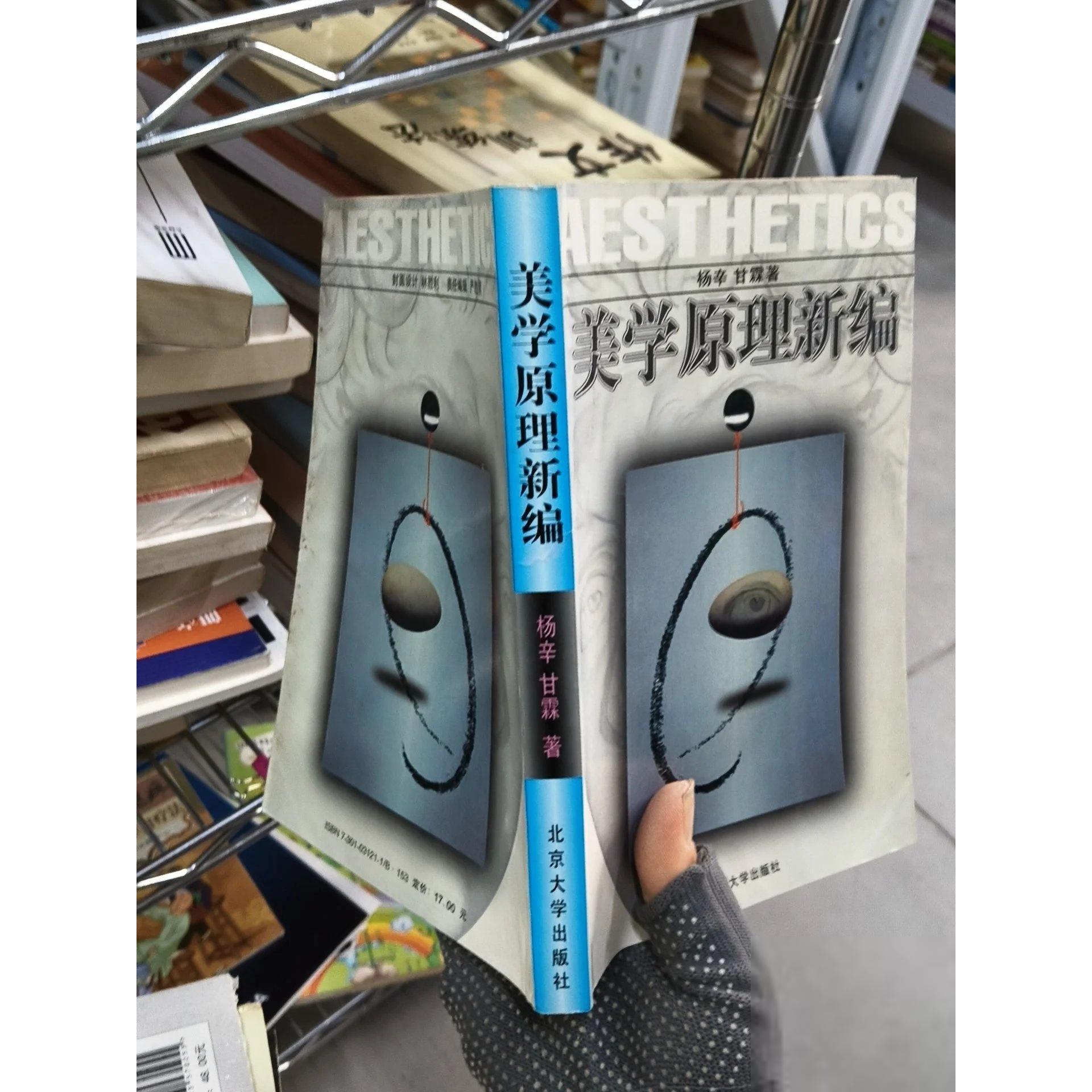 正版二手实拍美学原理新编杨辛、甘霖  著9787301031216北京大学出版社图片