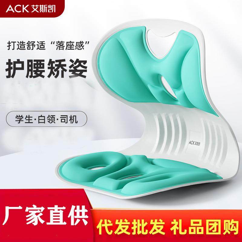 艾斯凯护腰坐垫久坐成人坐姿办公室贝壳花瓣座椅靠背椅垫ACK