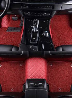 现代新途胜伊兰特索八九ix35朗动名图胜达专用全包围丝圈汽车脚垫