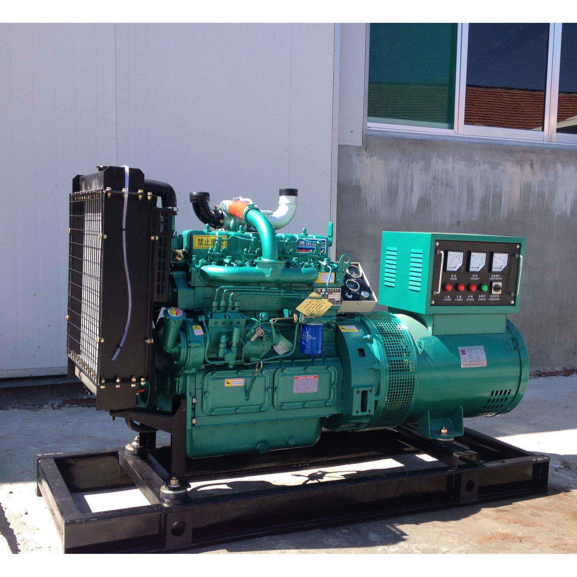 潍坊40千瓦柴油发电机40KW小型静音发电机组380V三相全铜发电机