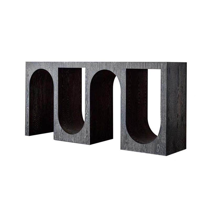 意式轻奢实木玄关桌现代设计师走廊靠墙端景台个性创意拱门玄关台,电子元器件市场,其它元器件,淘宝优惠券,粉丝福利购,淘宝优惠卷