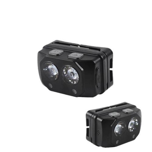 挥手感应智能头灯IW5133B微型防爆头灯LED聚泛光调节头帽戴工作灯