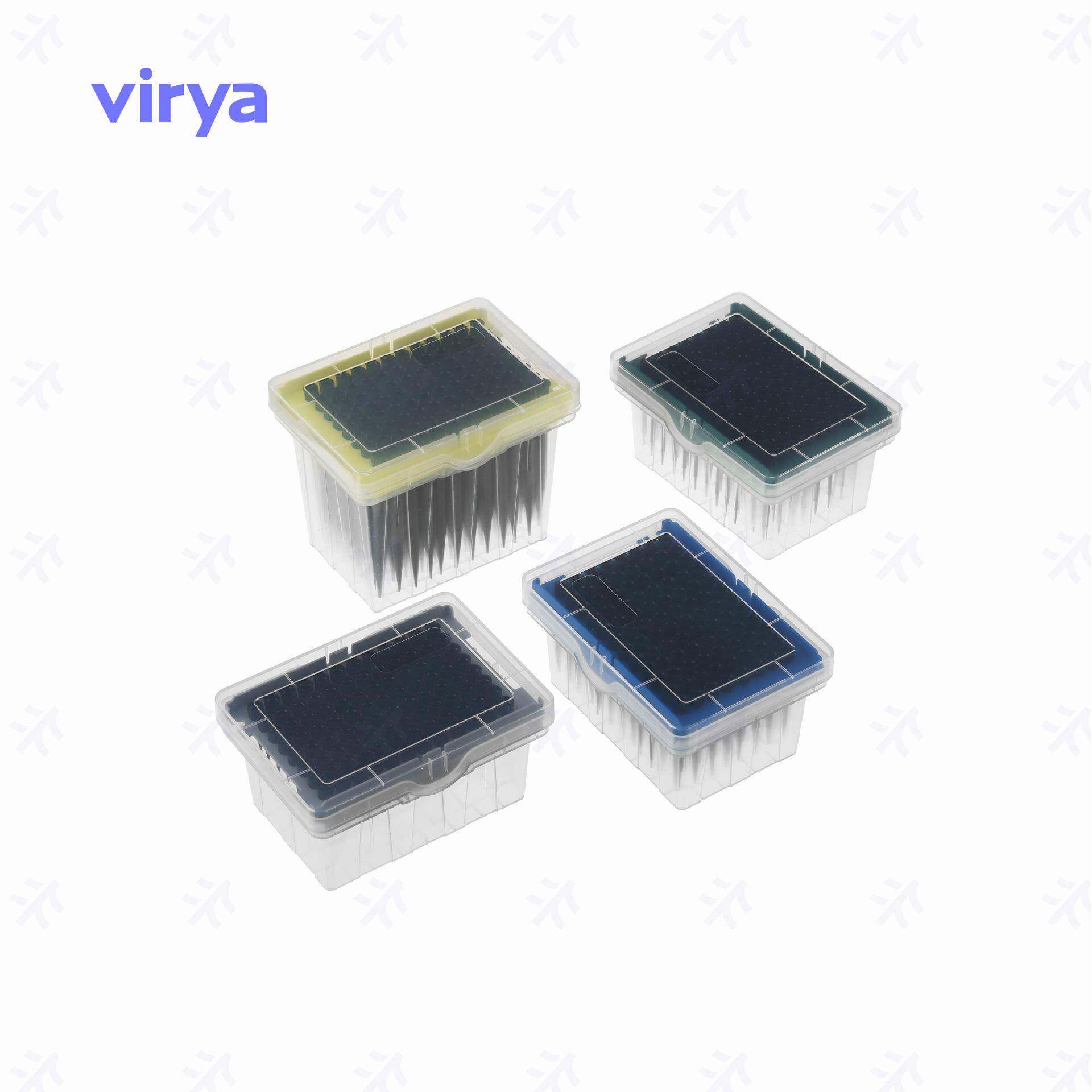 virya1000μl移液tip枪头黑色导电滤芯枪头盒装3258078