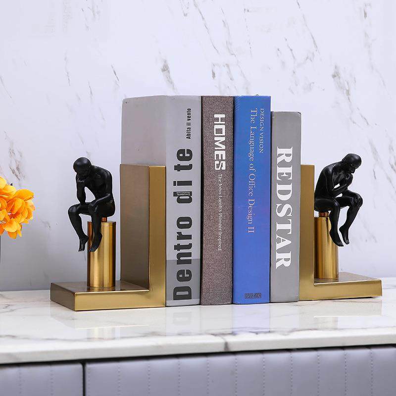 现代简约样板房书房沉思者书档金属创意摆件欧式抽象人物装饰品,农用物资,其他肥料,淘宝优惠券,粉丝福利购,淘宝优惠卷