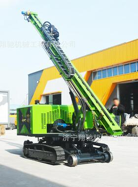 履带光伏桩机液压螺旋钻SUZ机太阳能基旋挖打钻孔机山压地潜地孔