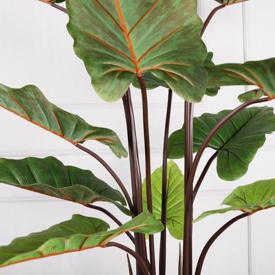 北仿真绿植芋叶树仿真树型假LD-53003植物盆栽家大居仿真芋叶工欧