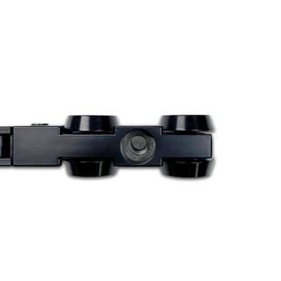 移门吊尼轨双向阻缓缓冲吊轮冲音轮推拉门木吊门静轨道滑轮吊滑轨