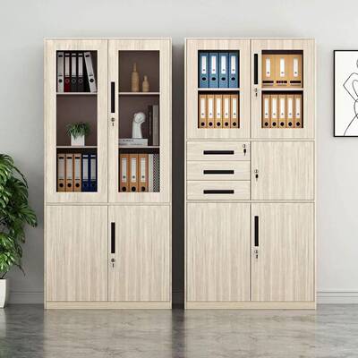 钢制转MJO印纹文件柜办皮公室档案资料凭证物柜家用铁收木纳储书