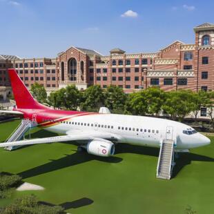 大型航空实训教学模拟舱飞机客机铁艺仿真模型空乘专业培训设备