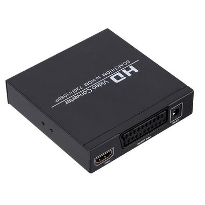 SCART+HDMI转HDMI音频分离DigatalAudioSCART转HDMI视频转换器
