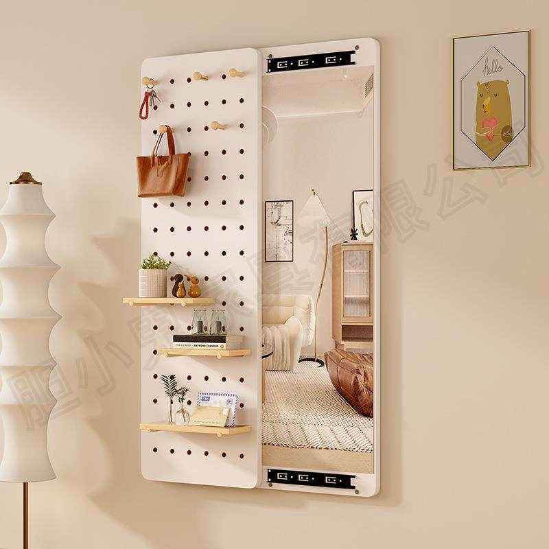 洞洞板穿衣镜木质推拉全身落地镜贴墙壁挂带轮子镜子平开门试衣镜,畜牧/养殖物资,畜牧/养殖器械,淘宝优惠券,粉丝福利购,淘宝优惠卷