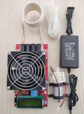 ZVS感应加热机淬火熔炼坩埚融化DC30-75v大功率2Kw电磁高频220v