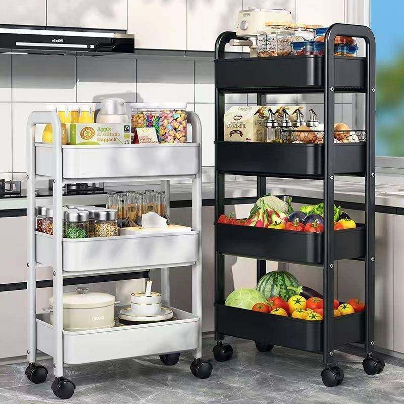 厨房置物架小推车落地家用可移动多层架子多功能放果蔬菜篮收纳架,农用物资,其他肥料,淘宝优惠券,粉丝福利购,淘宝优惠卷