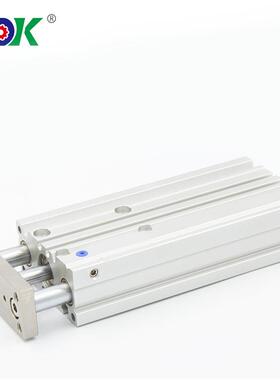 气动带导杆三轴三杆气缸MGPM32-10S*20Sx25Sx40x50Sx75S