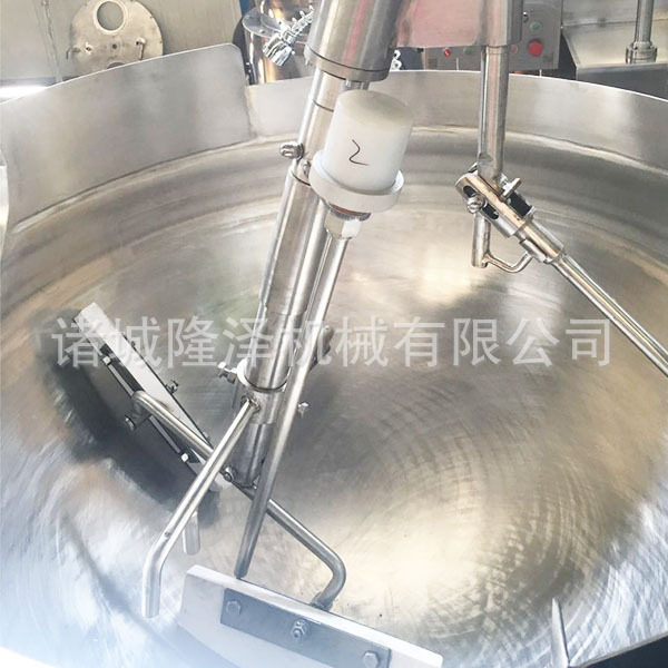 肉丁辣酱全自动蒸汽炒锅 双杠蒸汽肉丁辣酱搅拌炒锅