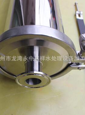 现货供应4040不锈钢端盖无缝膜壳4寸1芯反渗透膜壳通用RO膜壳