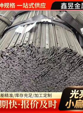 Q235B小规格扁条冷轧光亮小扁钢非标扁铁镀锌扁铁电镀工艺扁钢