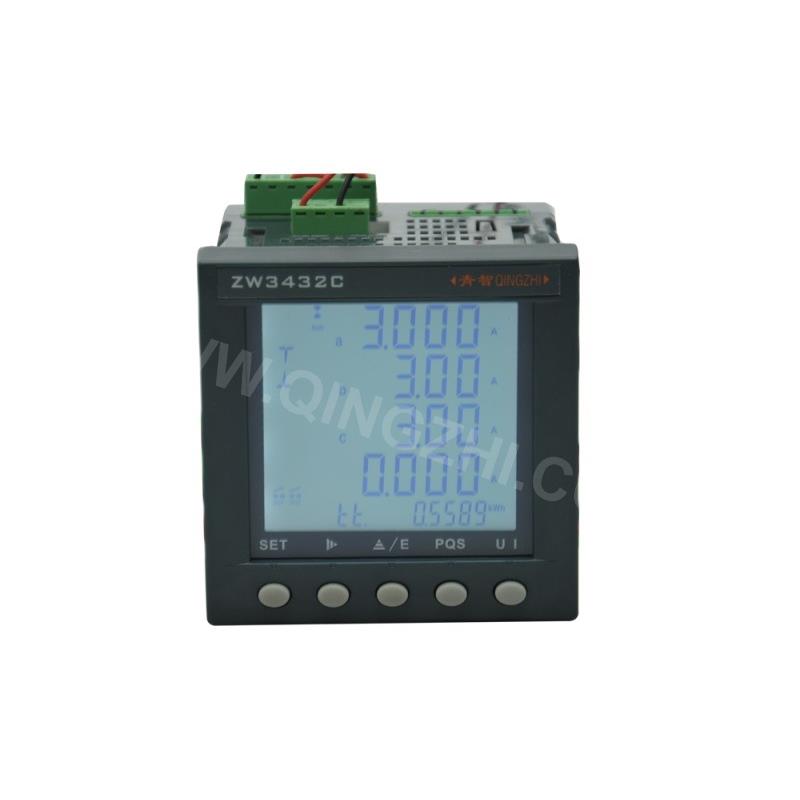 青岛青智ZW3432C三相0.5级综合电量表