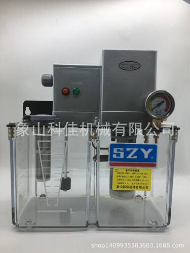 稀油润滑泵KJDR2.5-42PII（ZD）（4L有卸压功能带点动开关）