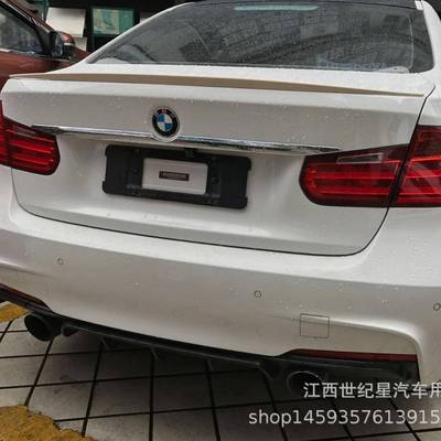 适用于F30美版压尾翼新3系美版压尾翼顶翼F30/F32/F35尾翼改装