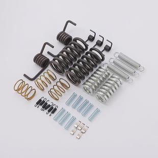 五金配件不锈钢扭转弹簧左右旋按扭扭力簧多款异形双钩扭转