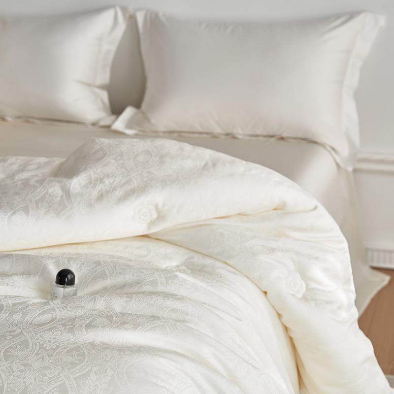 秋冬季新品高端60支天丝棉大提花镂空冬被蚕蛹蛋白春秋被被芯被子,机械设备,其他机械设备,淘宝优惠券,粉丝福利购,淘宝优惠卷