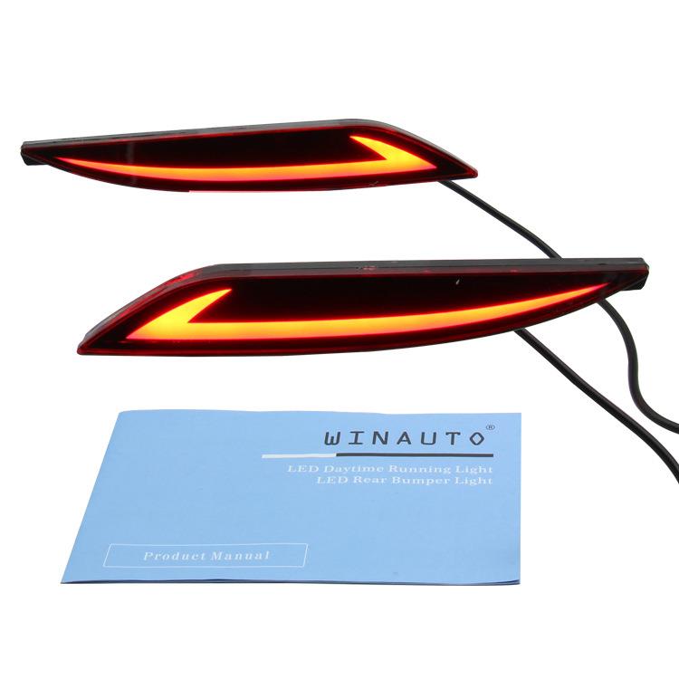 适用于2010-2015年现代索纳塔2功能后杠警示灯专车专用